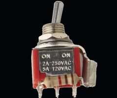 PRS Guitars PRS Mini Toggle - DPDT .200" with 1.1K Ohm, Surface Mount