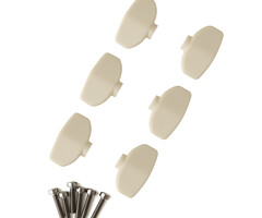 PRS Guitars PRS Phase III Wing Tuner Buttons, Ivory, Set of 6