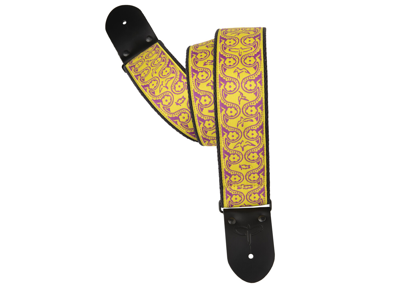 PRS Guitars PRS 2.5" Retro Guitar Strap, Fleur, Violet