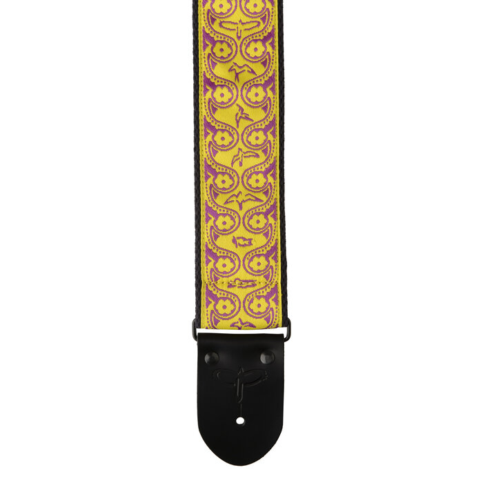 PRS Guitars PRS 2.5" Retro Guitar Strap, Fleur, Violet