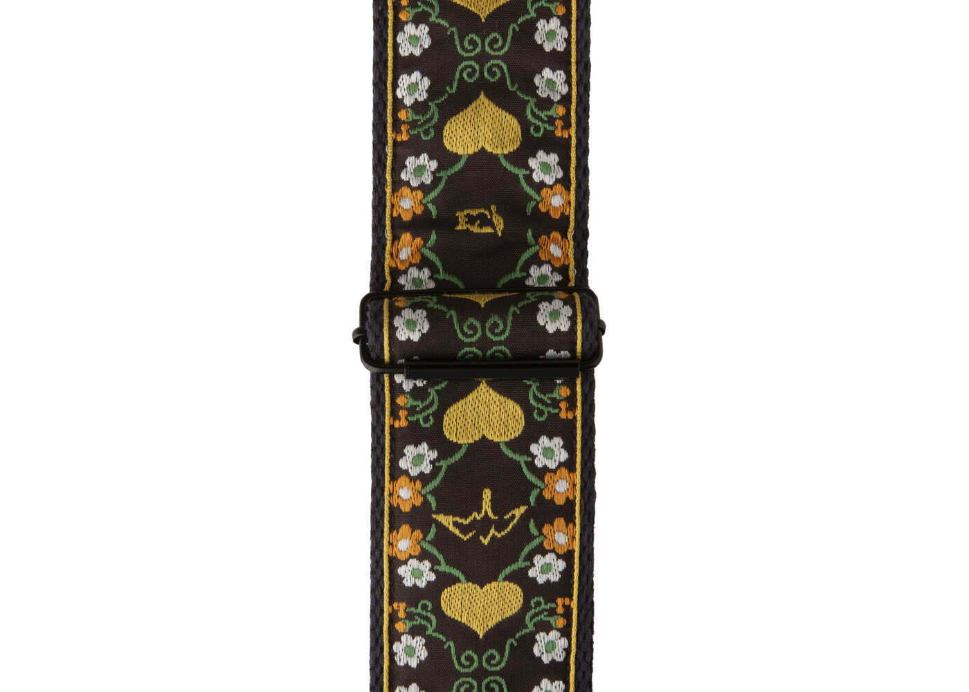 PRS Guitars PRS 2.5" Retro Guitar Strap, Floral, Yellow