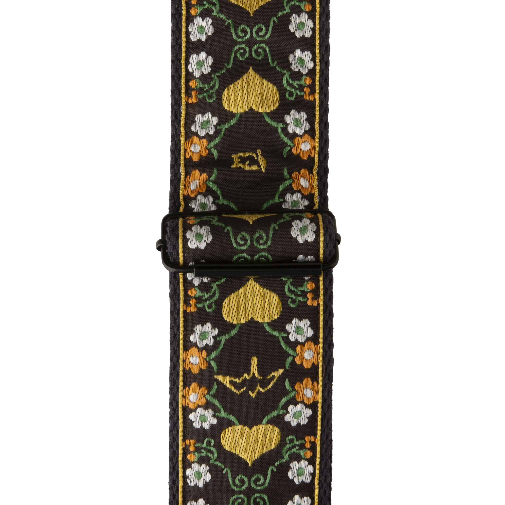 PRS Guitars PRS 2.5" Retro Guitar Strap, Floral, Yellow