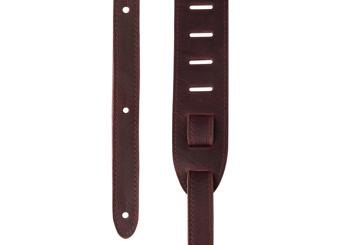 PRS Guitars PRS 2” Reversible Guitar Strap , Leather & Suede, Oxblood