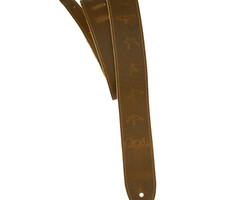 PRS Guitars PRS 2"  Reversible Guitar Strap, Leather & Suede, Tan