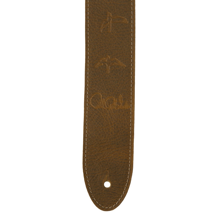 PRS Guitars PRS 2"  Reversible Guitar Strap, Leather & Suede, Tan