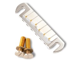 PRS Guitars PRS Machined Stoptail, Unplated Polished Aluminum