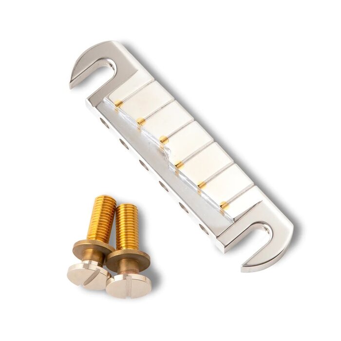 PRS Guitars PRS Machined Stoptail, Unplated Polished Aluminum