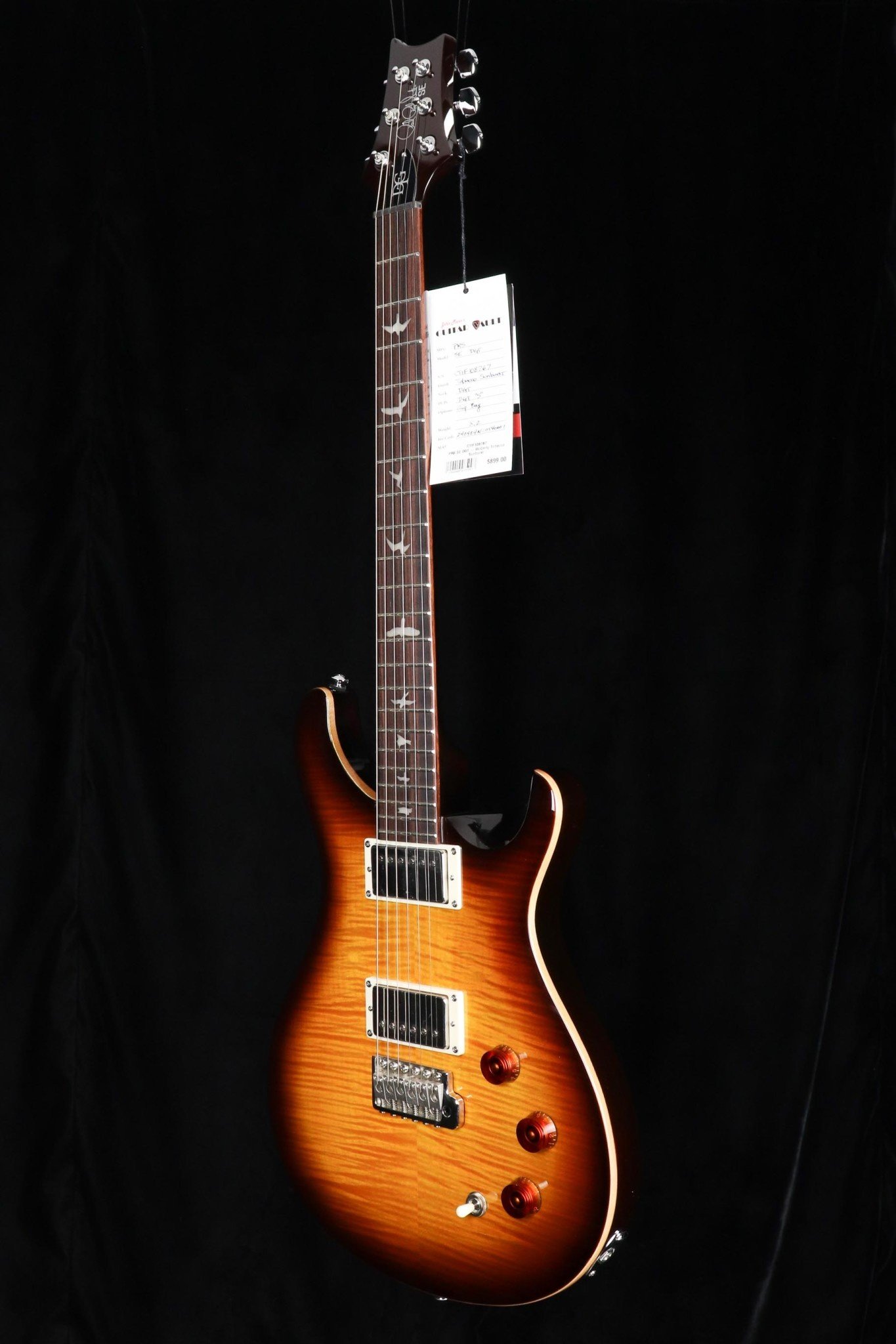 PRS Guitars PRS SE DGT Electric Guitar - McCarty Tobacco Sunburst