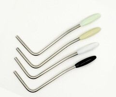 MannMade USA MannMade USA "Gilmour" PUSH-IN Tremolo Arm - Left Hand - Stainless Steel