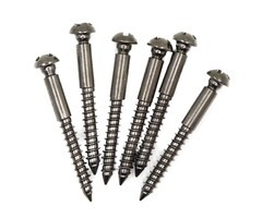 MannMade USA MannMade USA Mounting Screws - Brass - Black Nickel