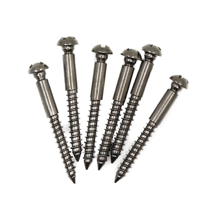MannMade USA MannMade USA Mounting Screws - Brass - Black Nickel