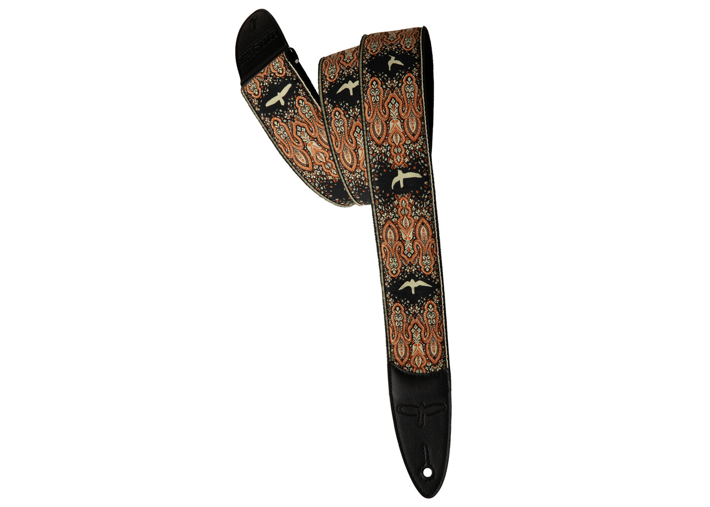 PRS Guitars PRS PRS 2" Guitar Strap, Custom Jacquard Birds Fleur, Peach