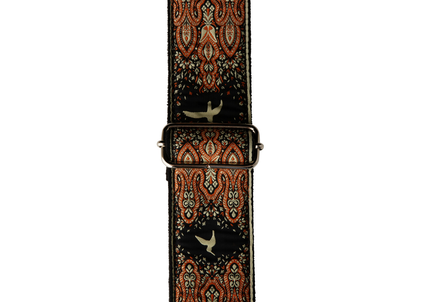 PRS Guitars PRS PRS 2" Guitar Strap, Custom Jacquard Birds Fleur, Peach