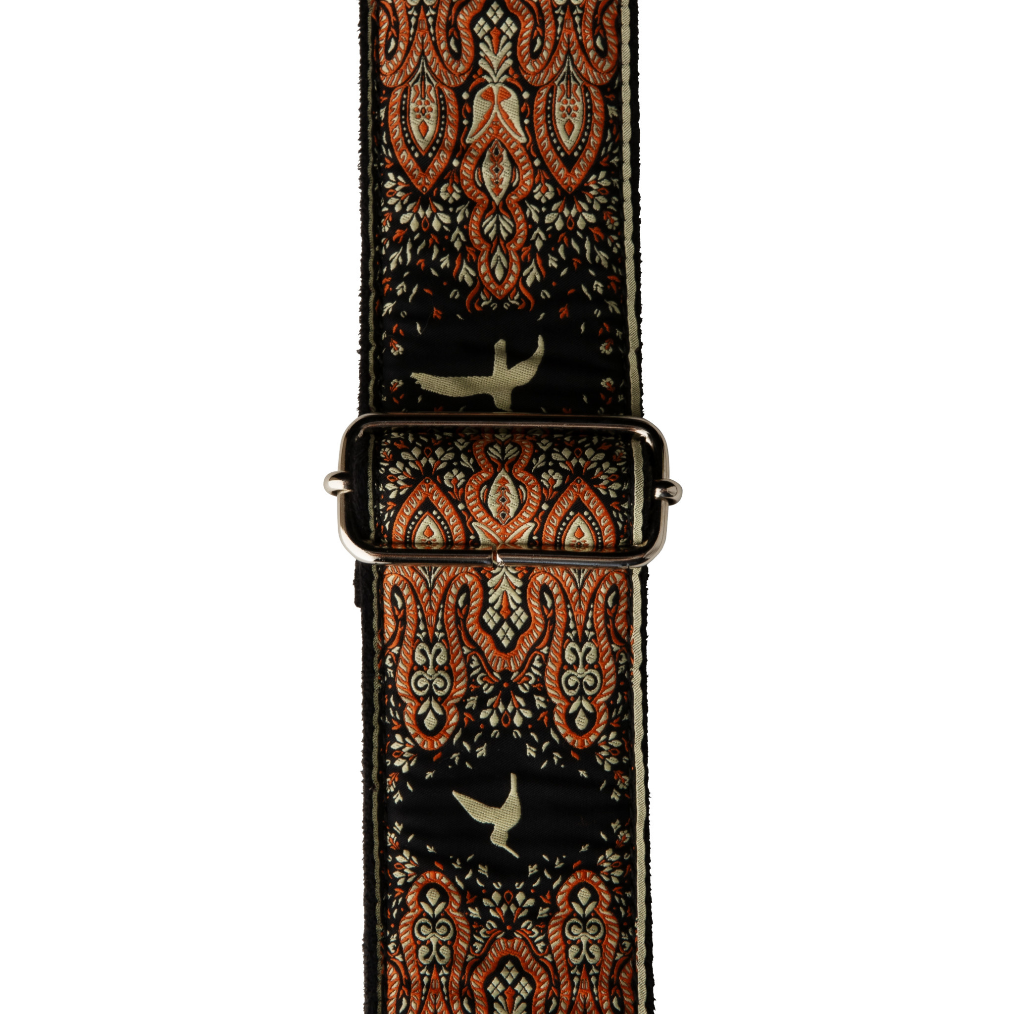 PRS Guitars PRS PRS 2" Guitar Strap, Custom Jacquard Birds Fleur, Peach