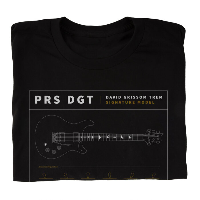 PRS Guitars PRS DGT Tee, Black, 2X-Large