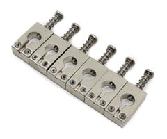 MannMade USA MannMade USA Bridge Saddles - PRS - Tumbled - Nickel