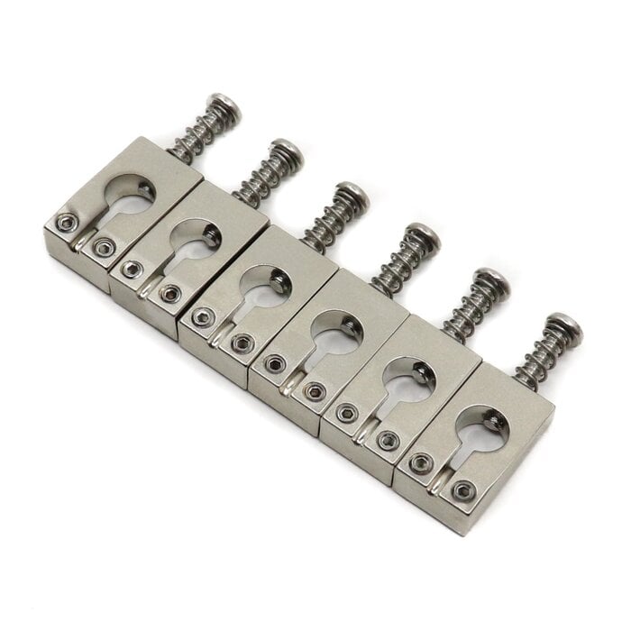 MannMade USA MannMade USA Bridge Saddles - PRS - Tumbled - Nickel