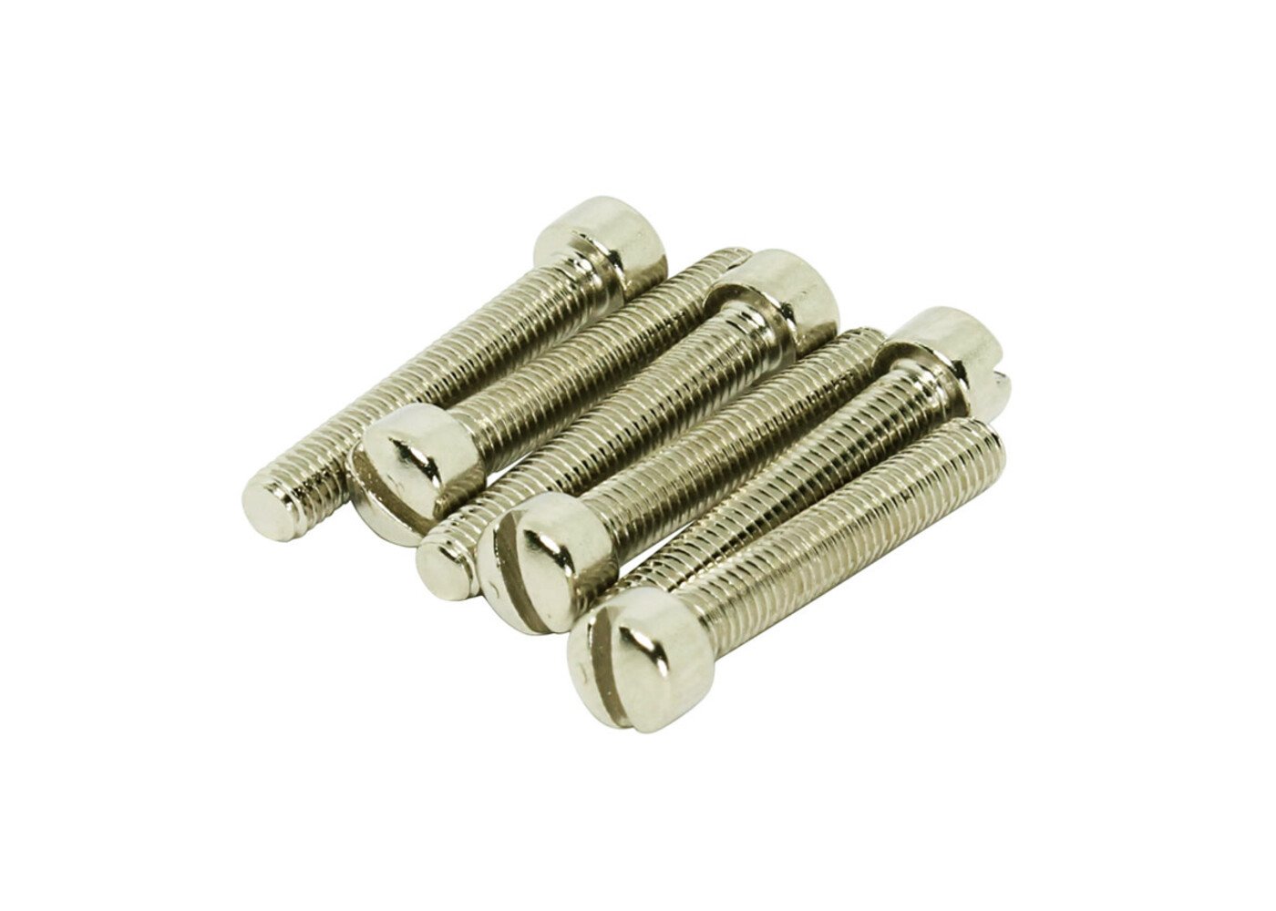 Philadelphia Luthier Tools Humbucker P90 Metric M3 Fillister Pole Piece Screws (6pc) Nickel