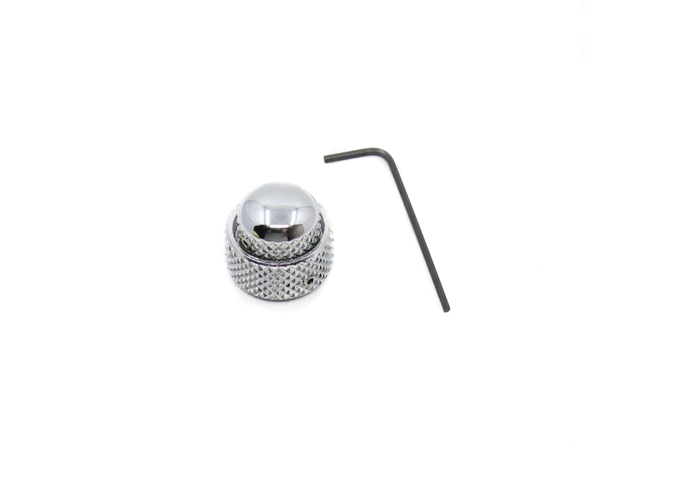 MannMade USA MannMade USA Knurled Stack Knob Top - Nickel - Set of 2