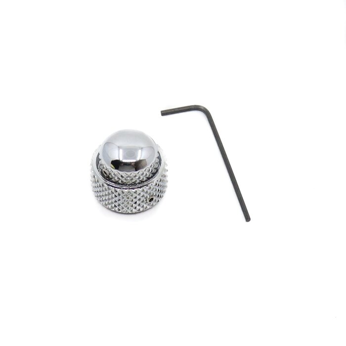 MannMade USA MannMade USA Knurled Stack Knob Top - Nickel - Set of 2
