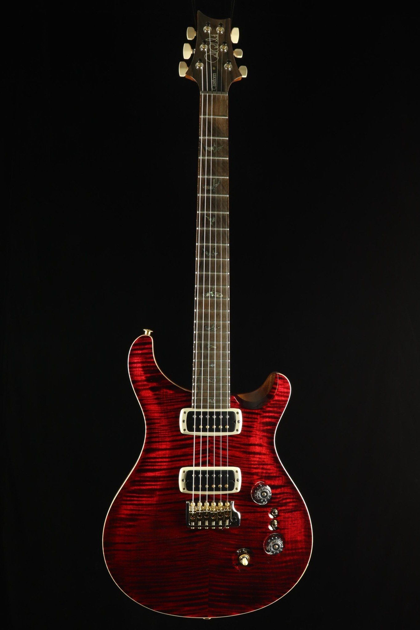 PRS Guitars PRS Wood Library Custom 24-08 Electric Guitar - Red Tiger