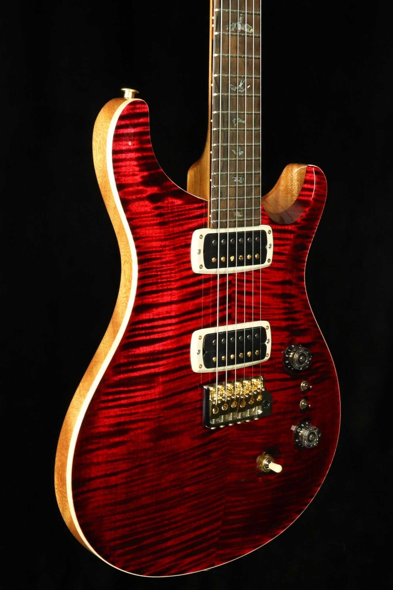 PRS Guitars PRS Wood Library Custom 24-08 Electric Guitar - Red Tiger