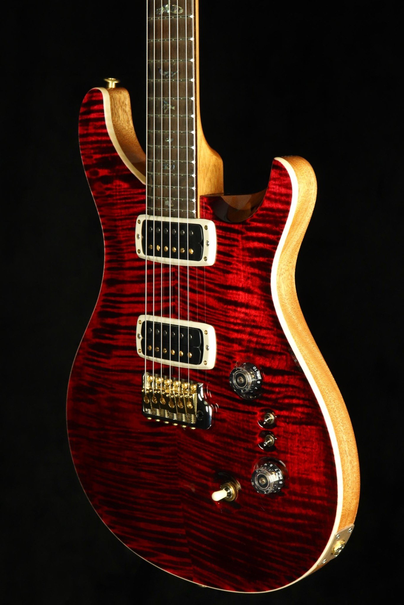 PRS Guitars PRS Wood Library Custom 24-08 Electric Guitar - Red Tiger