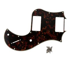 PRS Guitars PRS Standard 22 S2 Pickguard, 4-Ply Tortoise, Mint, Black, Mint