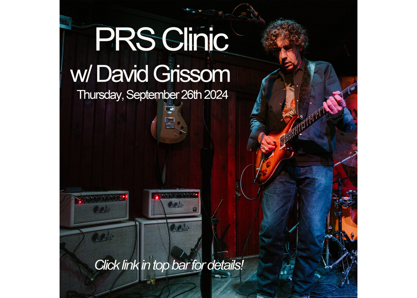 FREE David Grissom Clinic - September 26, 2024