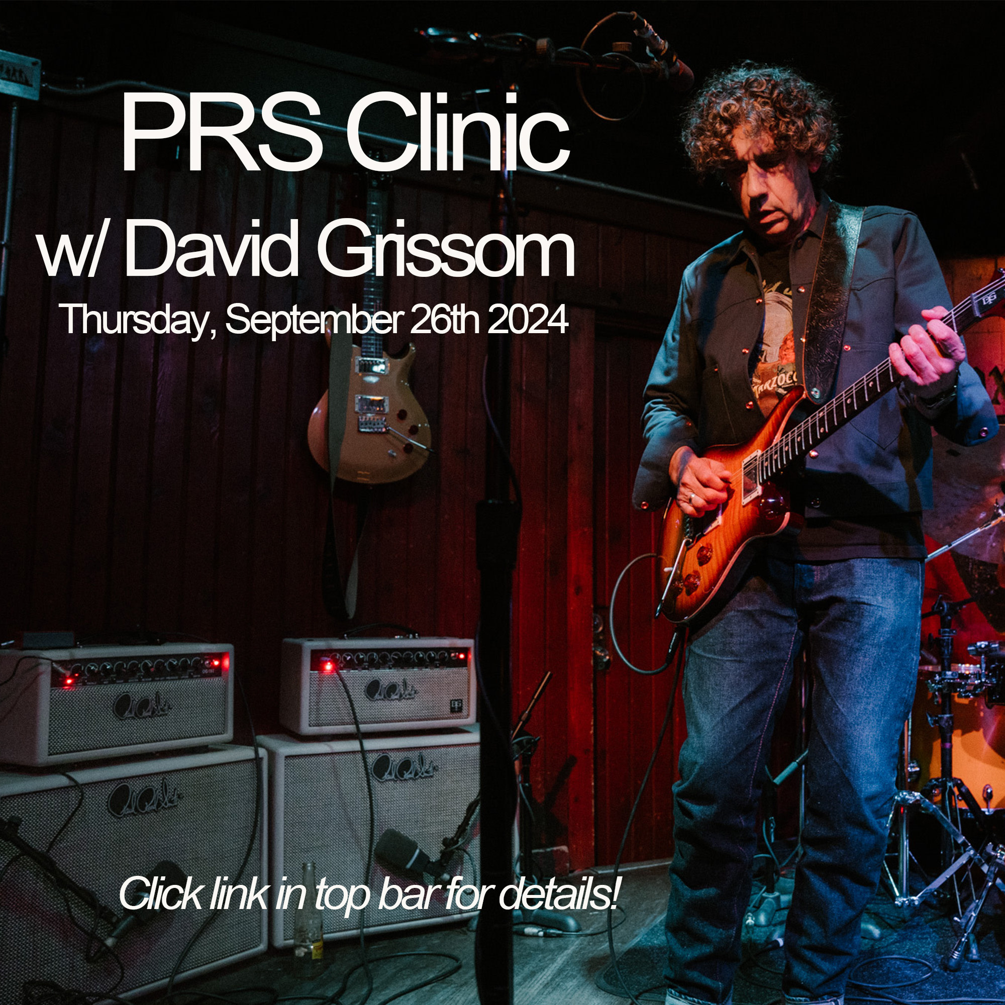 FREE David Grissom Clinic - September 26, 2024