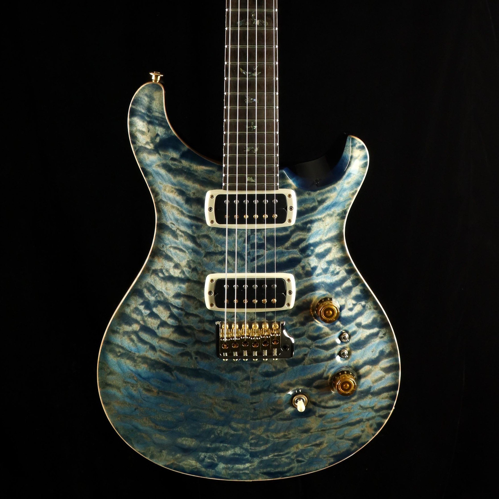 PRS Guitars PRS Wood Library Custom 24-08 Electric Guitar - Faded Blue Jean