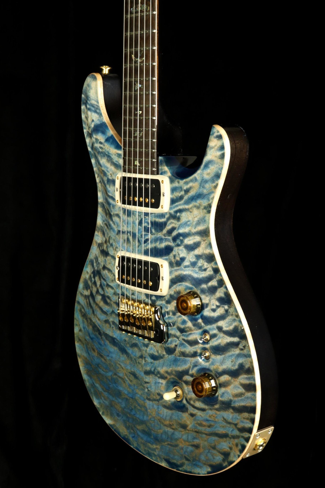 PRS Guitars PRS Wood Library Custom 24-08 Electric Guitar - Faded Blue Jean