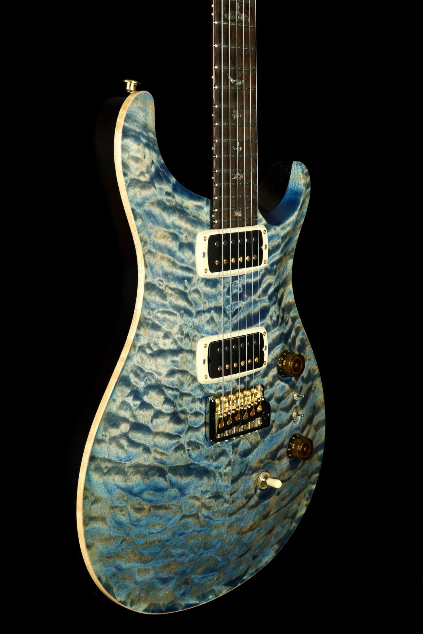 PRS Guitars PRS Wood Library Custom 24-08 Electric Guitar - Faded Blue Jean