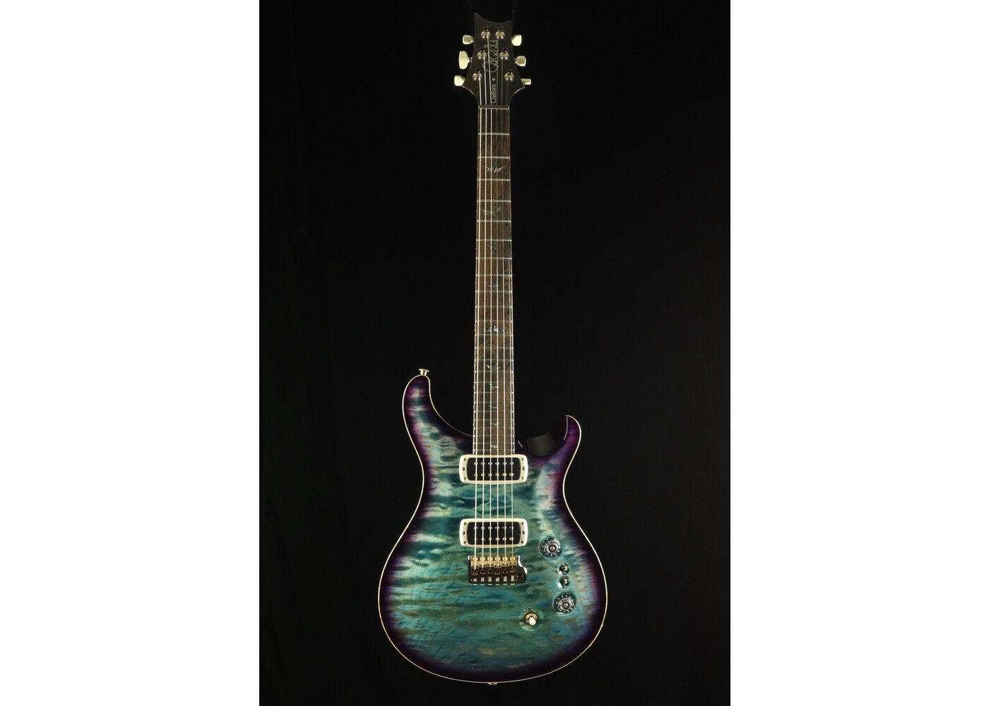 PRS Guitars PRS Wood Library Custom 24-08 Electric Guitar - Aquableaux Purple Burst