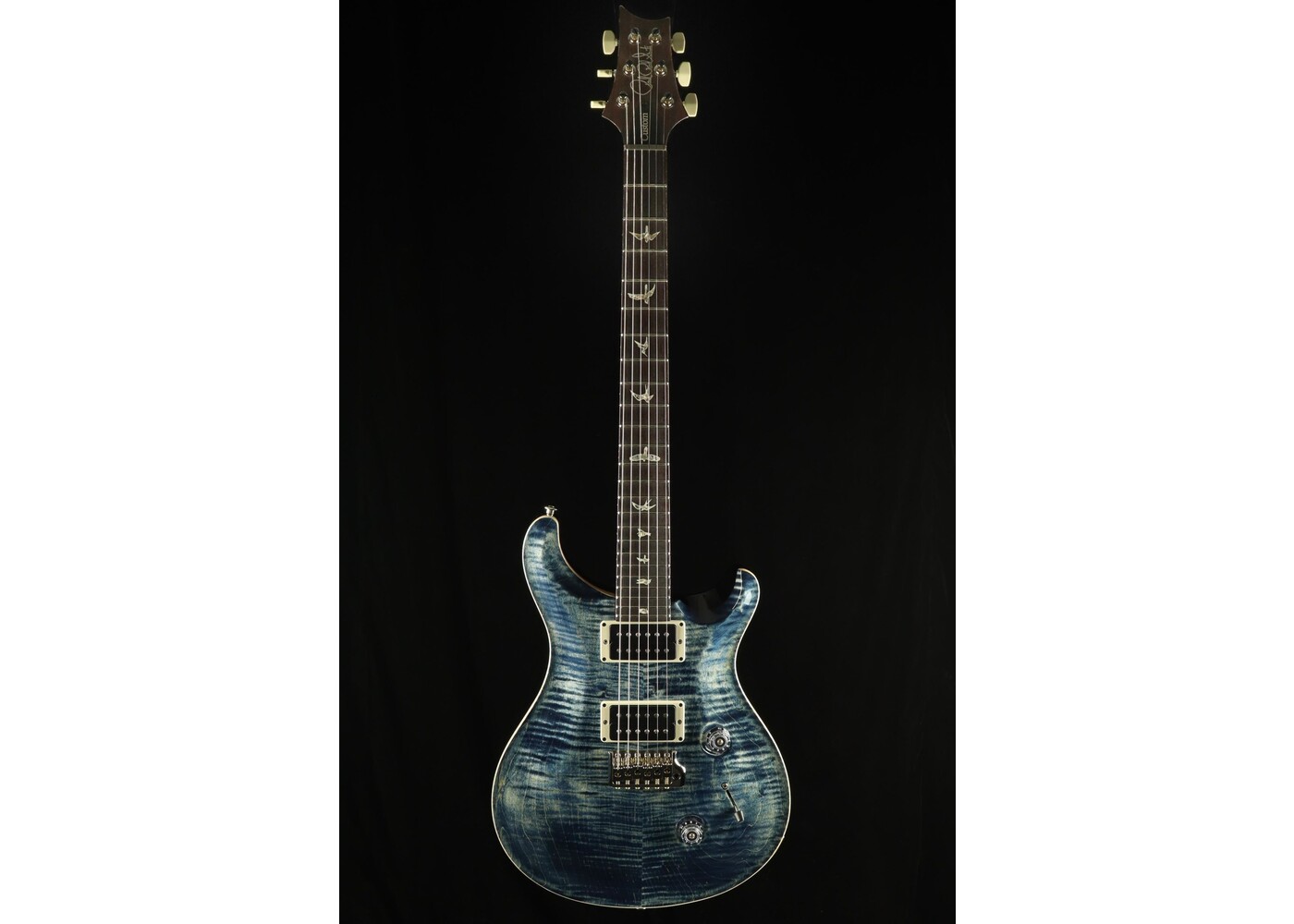PRS Custom 24 Electric Guitar - Faded Whale Blue - John PRS Custom 24 Electric Guitar - Faded Whale Blue - John