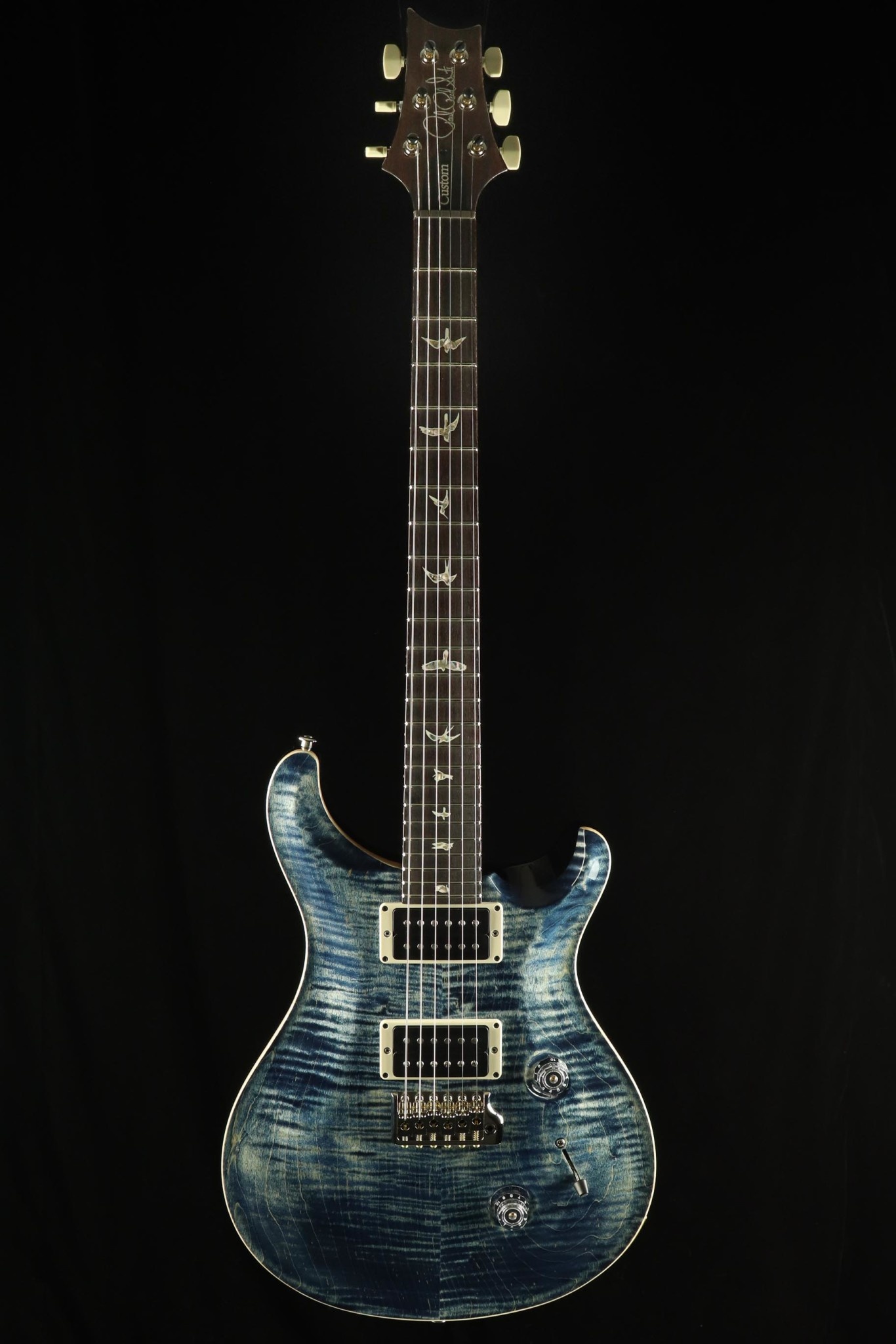 PRS Custom 24 Electric Guitar - Faded Whale Blue - John Mann