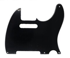 MannMade USA MannMade USA Fender Telecaster Pickguard - 5 Hole , 3 Ply - Black/White/Black