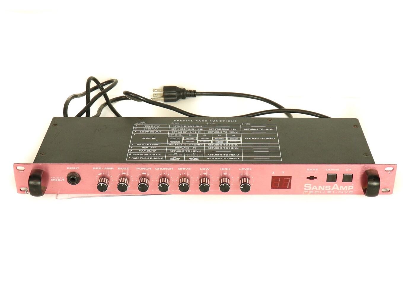 Tech 21 Limited Edition Sansamp PSA-1 - John Mann's Guitar Vault Tech 21 Limited Edition Sansamp PSA-1 - John Mann's Guitar Vault