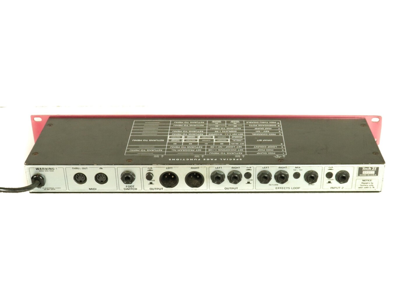 Tech 21 Limited Edition Sansamp PSA-1 - John Mann's Guitar Vault Tech 21 Limited Edition Sansamp PSA-1 - John Mann's Guitar Vault