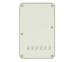 MannMade USA MannMade USA Fender® Stratocaster® Tremolo Backplate - White/Black/White
