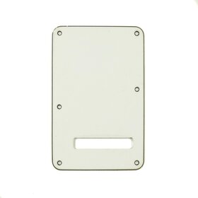 MannMade USA MannMade USA Fender® Stratocaster® Tremolo Backplate - White/Black/White