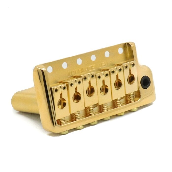 MannMade USA MannMade USA Tremolo Bridge - Gold/Polished Saddles - fits PRS style guitars