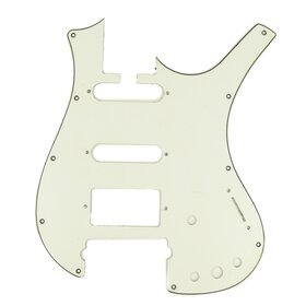 MannMade USA MannMade USA Parker S/S/H Nitefly Pickguard - 3 ply - White/Black/White