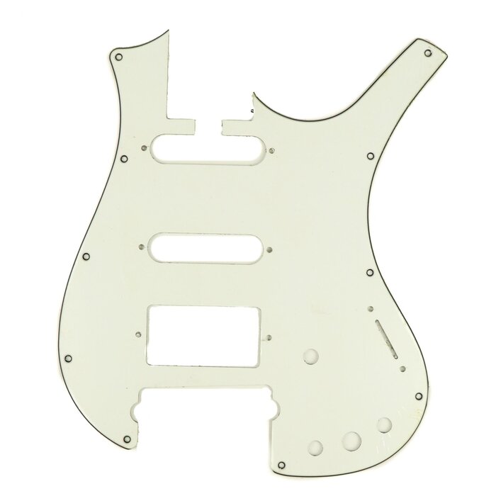 MannMade USA MannMade USA Parker S/S/H Nitefly Pickguard - 3 ply - White/Black/White