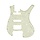 MannMade USA Parker S/S/H Nitefly Pickguard - 4 ply - White Pearl/White/Black/White