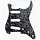 Allparts PG-0552 11-hole Pickguard for Stratocaster - Dark Black Pearloid 4-Ply - DBP/W/B/W