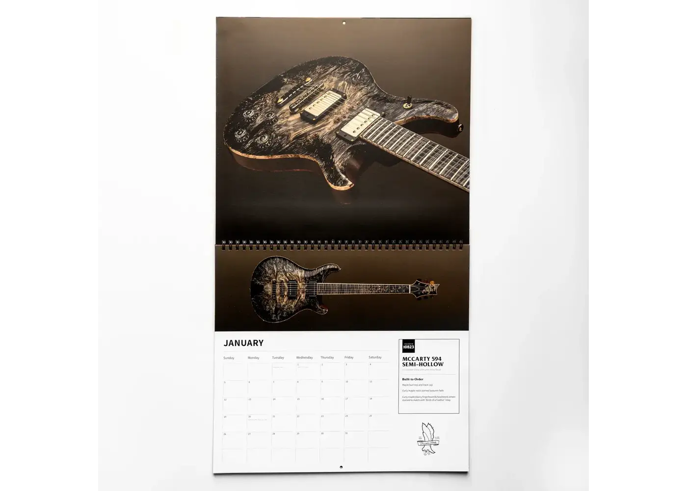 PRS Guitars PRS 2025 Private Stock Calendar