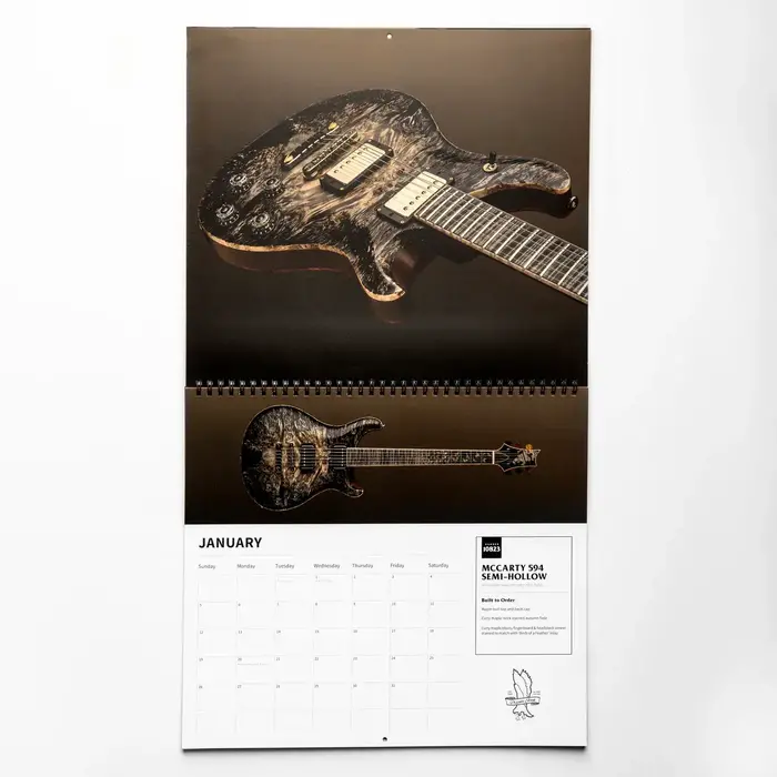 PRS Guitars PRS 2025 Private Stock Calendar