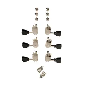 PRS Guitars PRS SE Vintage Style Tuner, Chrome w/Black Tulip - Set of 6