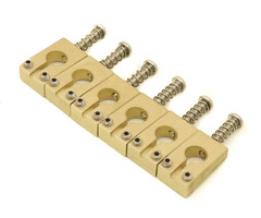 MannMade USA PRS/MANN Silver Sky® USA Saddle Set - Tumbled Raw Brass